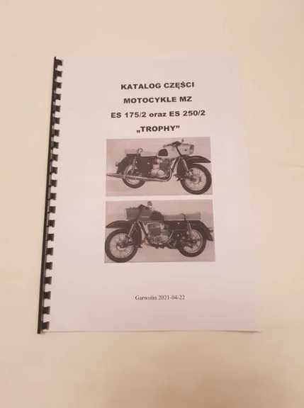 Katalog części MZ "TROPHY" ES 175/2 oraz ES 250/2 Tropik