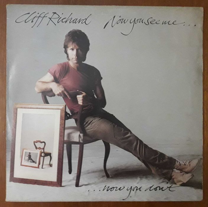 Cliff Richard disco de vinil "Now you see me...now you don't"