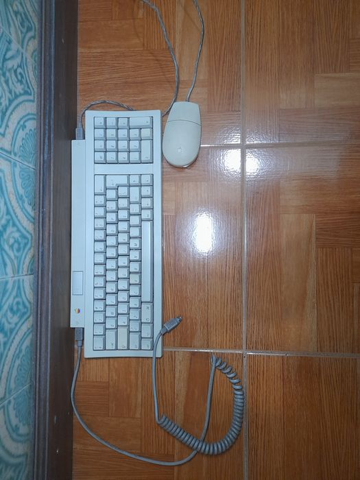 Teclado vintage apple 2 m0487 tecla + sem borracha