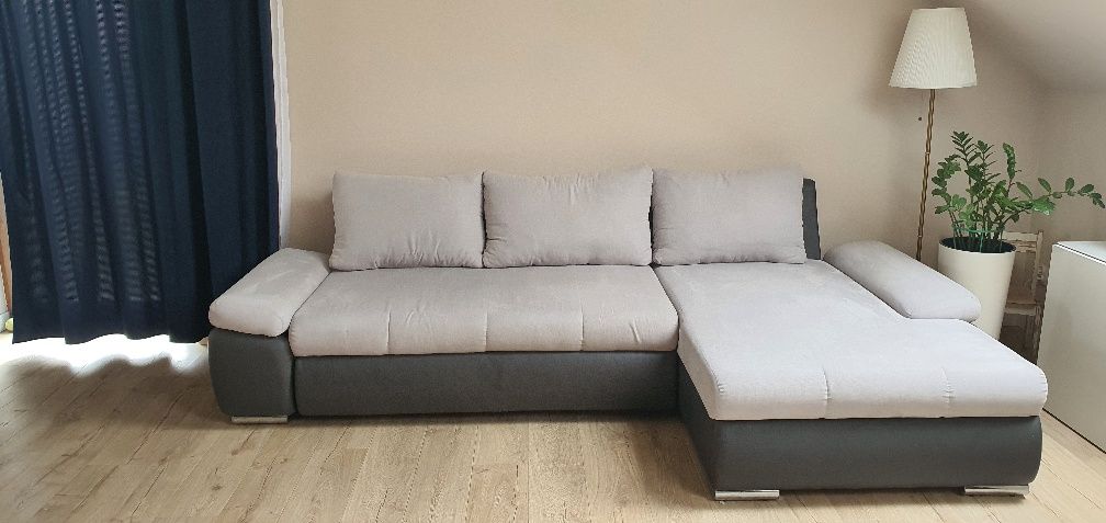 Narożnik z funkcją spania