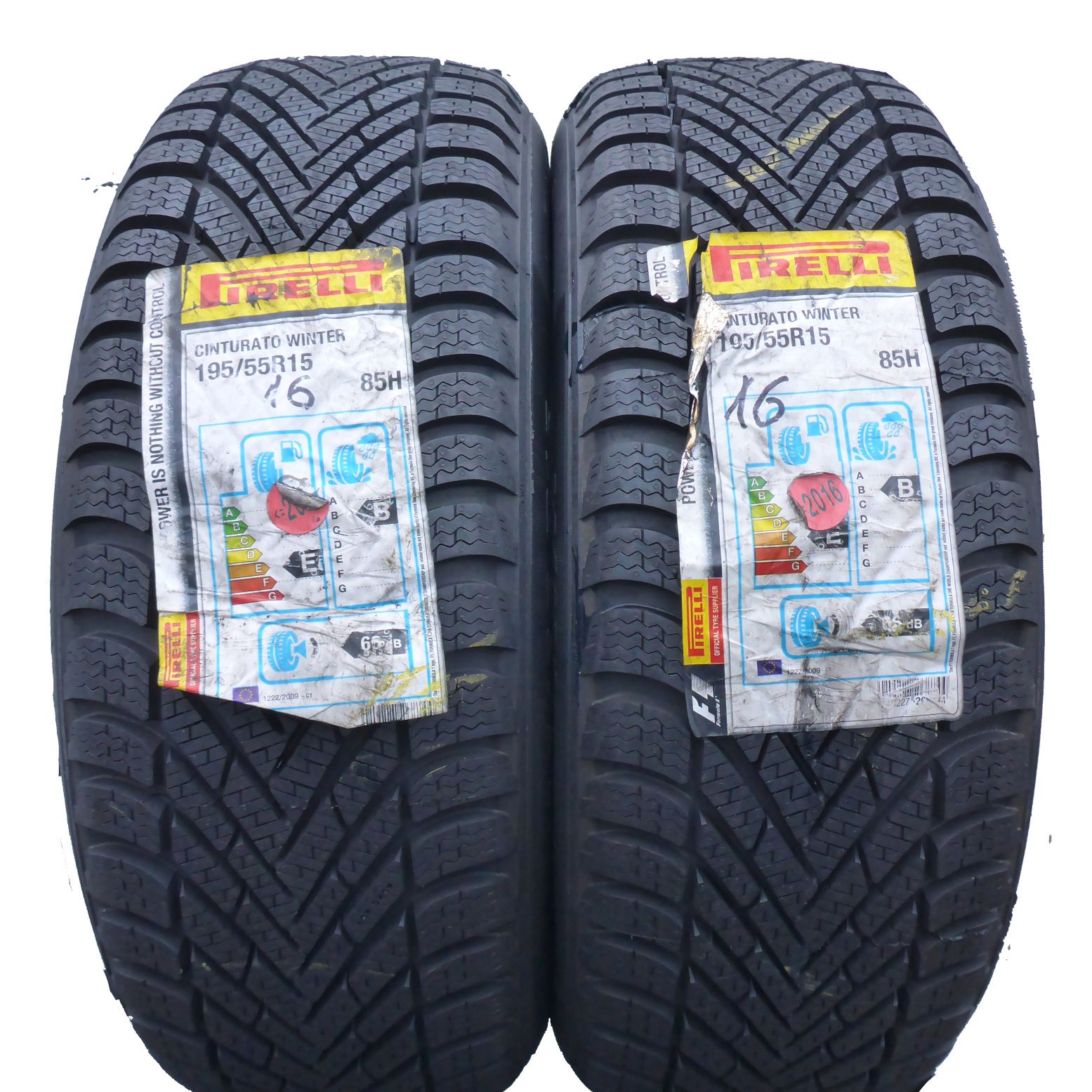 Opony 195/55/15 Pirelli 195/55R15 85H Zimowe 2016 Nieużywane