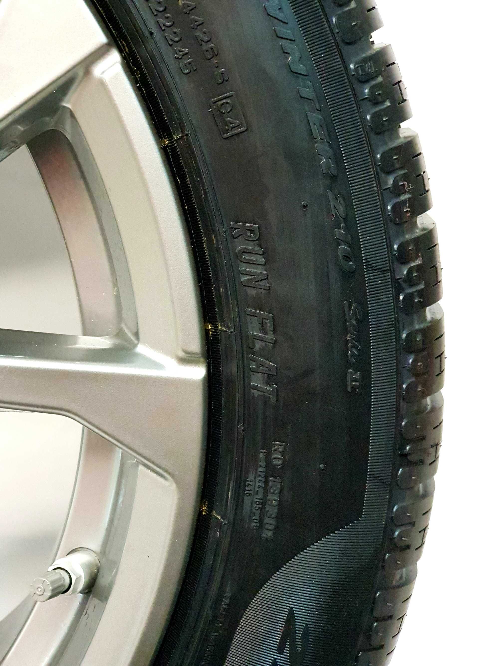 Opony zimowe Pirelli 225/50 R17 + felgi 17 BMW 3 z czujnikami