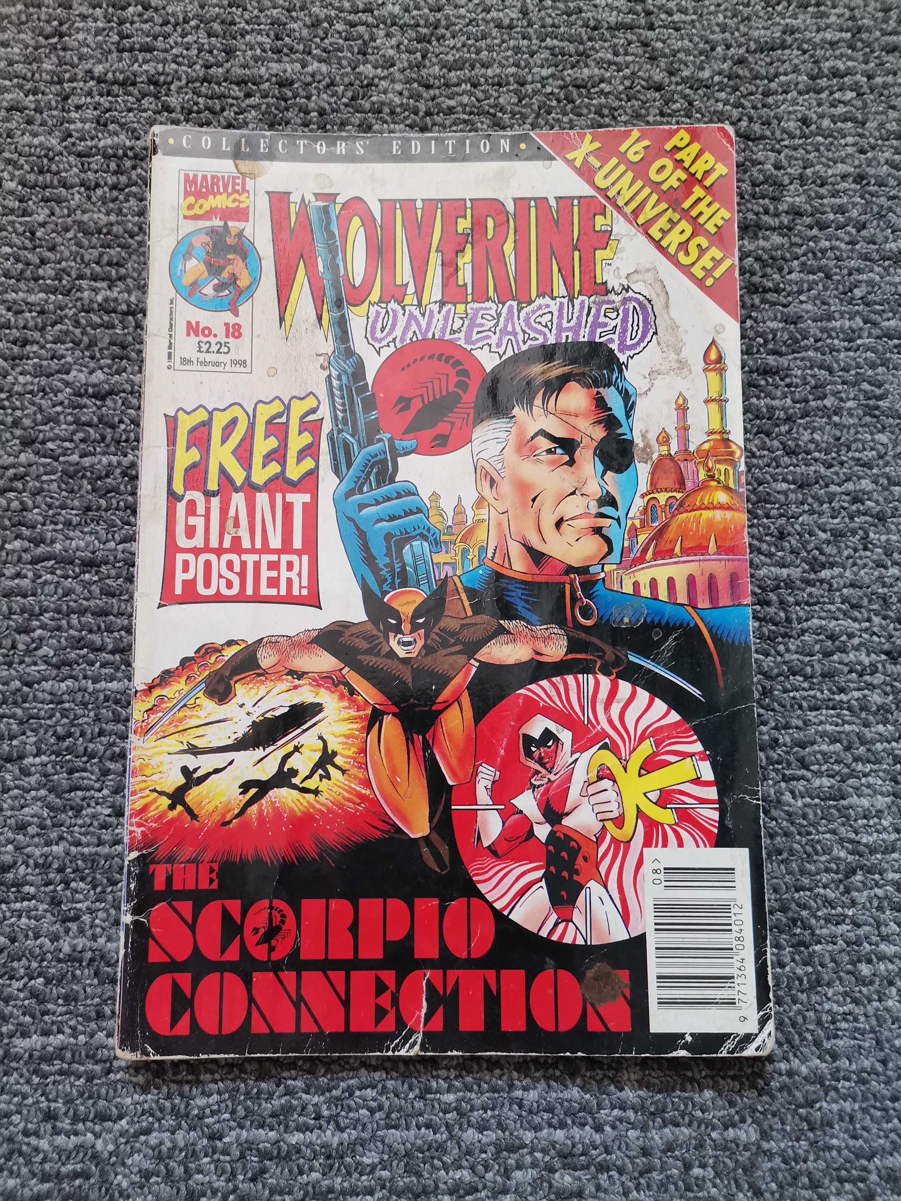 Komiks Wolverine Unleashed The Scorpio Connection 1998/18