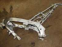 quadro CBR 600 93 com documentos