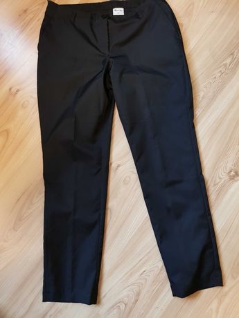 Czarne eleganckie spodnie, rozm. 40