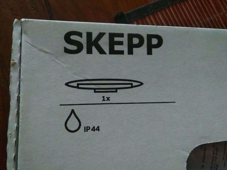 Lampa led Ikea Skepp