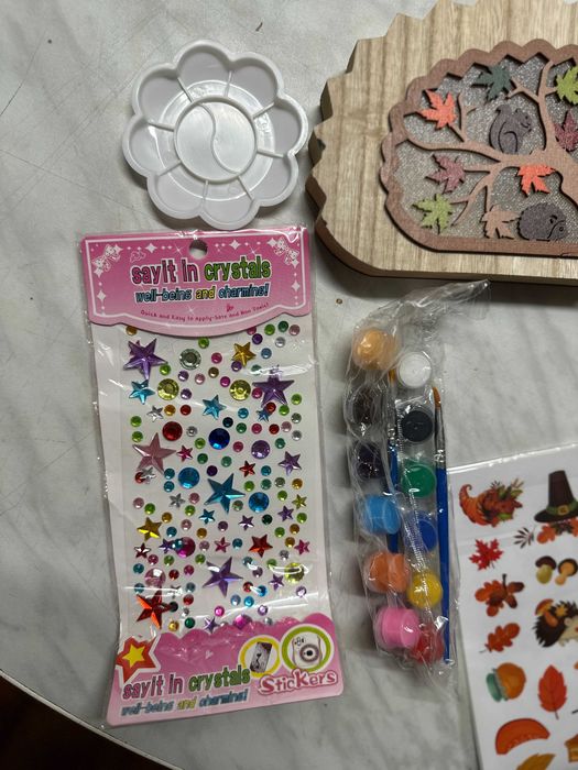 Lampy Dekoracyjne Jesienne 3D – Zestaw 2 sztuk z LED, DIY, 12 kolorów