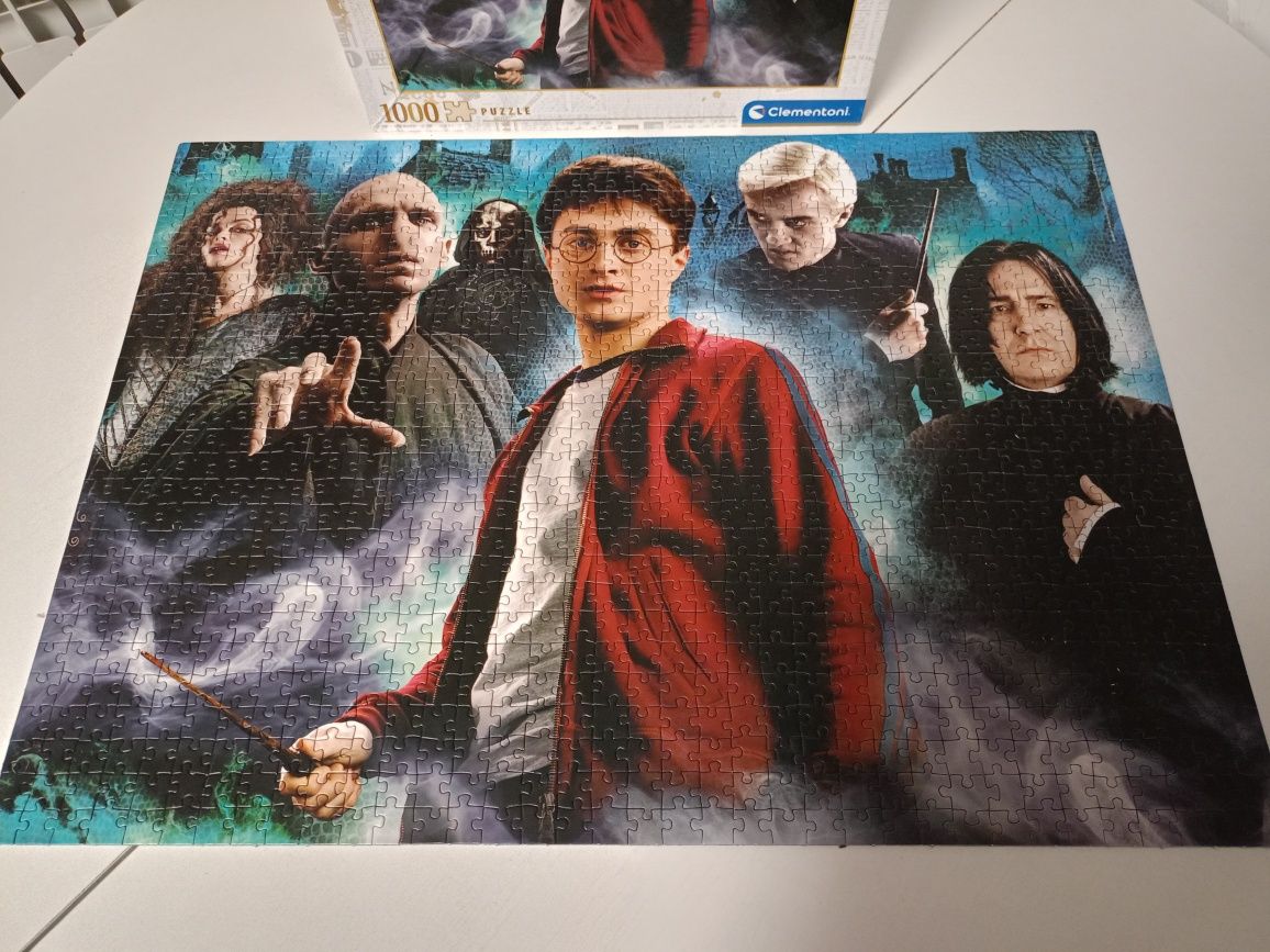 Puzzle Harry Potter 1000 szt raz ułożone