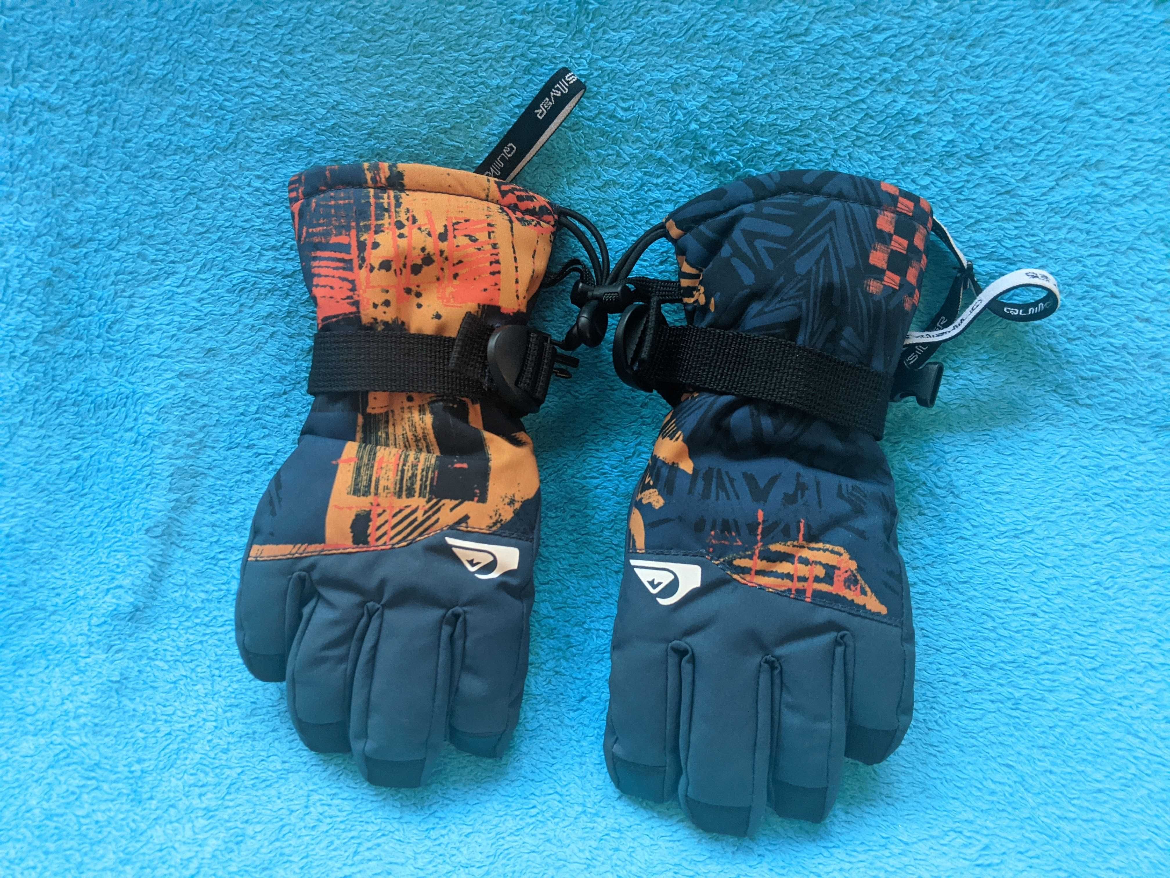 Rękawiczki narciarskie dla chłopców Quiksilver Mission rozmiar S