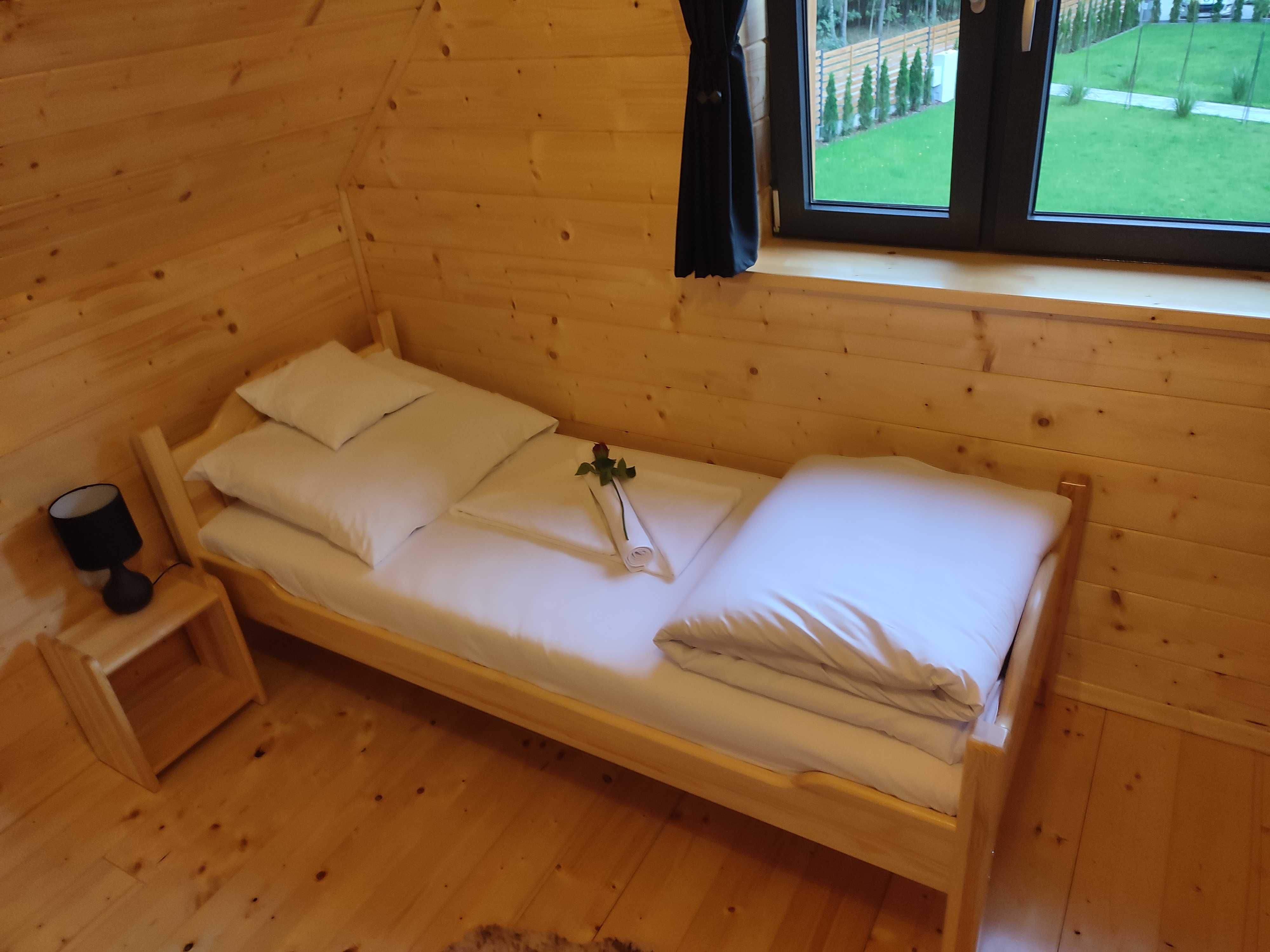 Domki letniskowe Noclegi Wynajem balia- jacuzzi-,Leśna polana