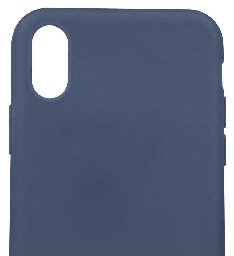 Plecki, Etui Matt TPU do Huawei P20 Lite kolor: ciemnoniebieski