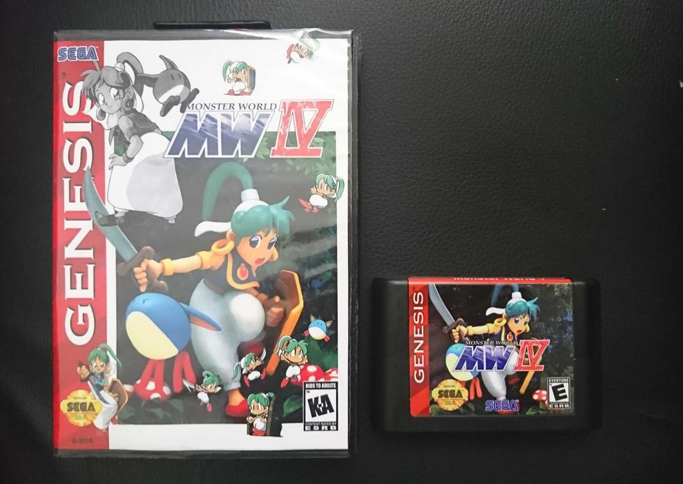 Monster World IV (sega mega drive / genesis) на английском языке