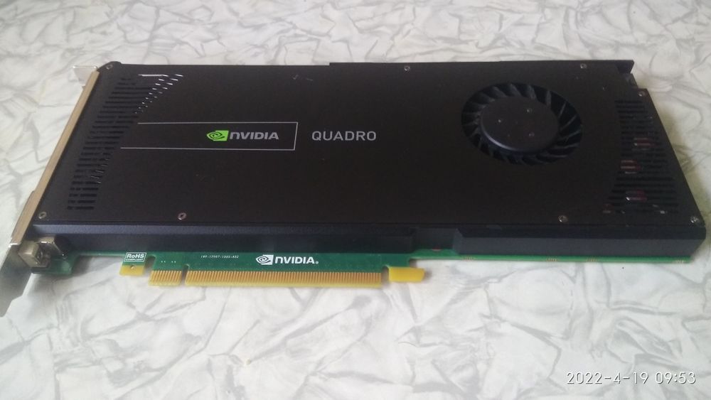 NVIDIA QUADRO 4000 2gb, 256bit професійна