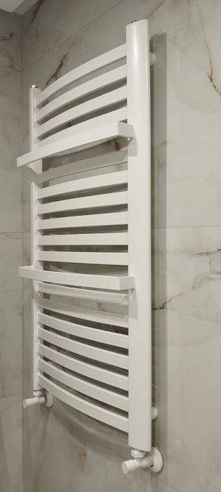 Grzejnik łazienkowy biały suszarka wys 98 szer 58 przyłącze 50