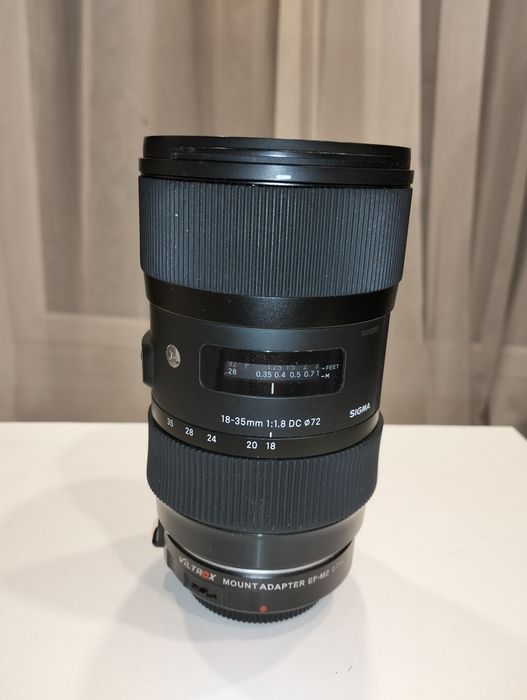 Об'єктив Sigma AF 18-35mm f/1,8 DC для CANON + подарки