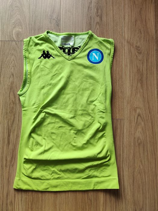 Colete camisola futebol adulto original Kappa Napoli XL homem Nápoles