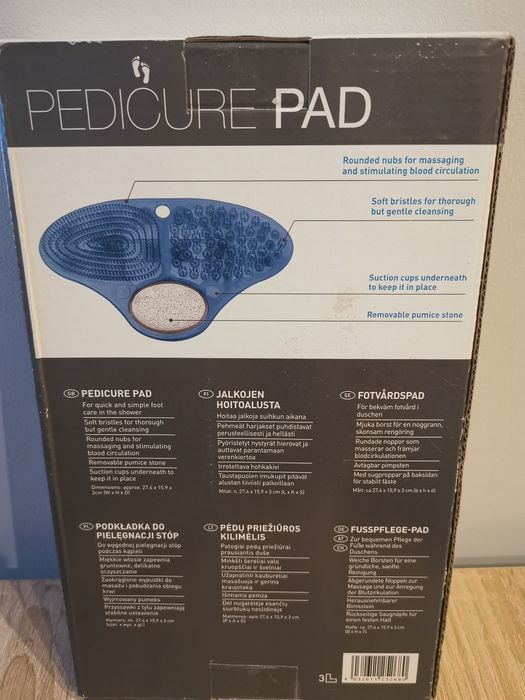 Podkładka prysznicowa do pielęgnacji stóp-nowa
