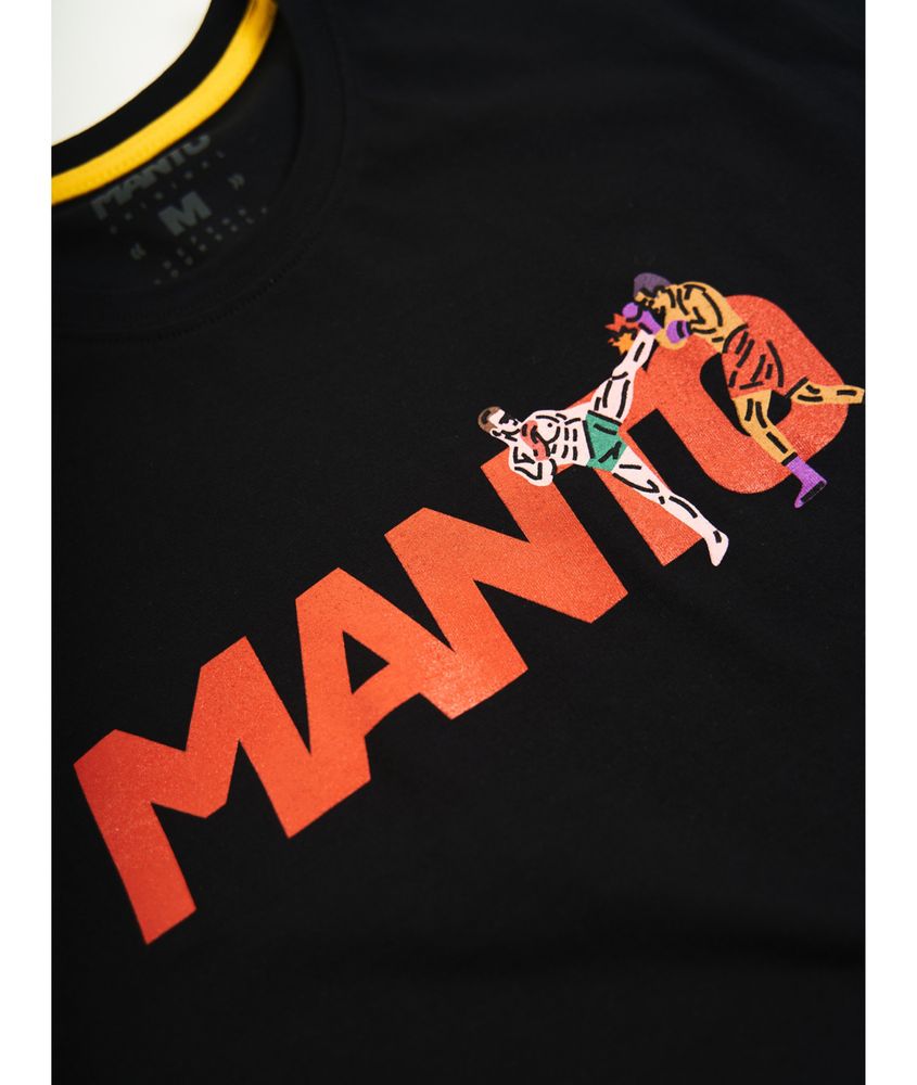 original! t-shirt manto strike gym 2.0 black | футболка
