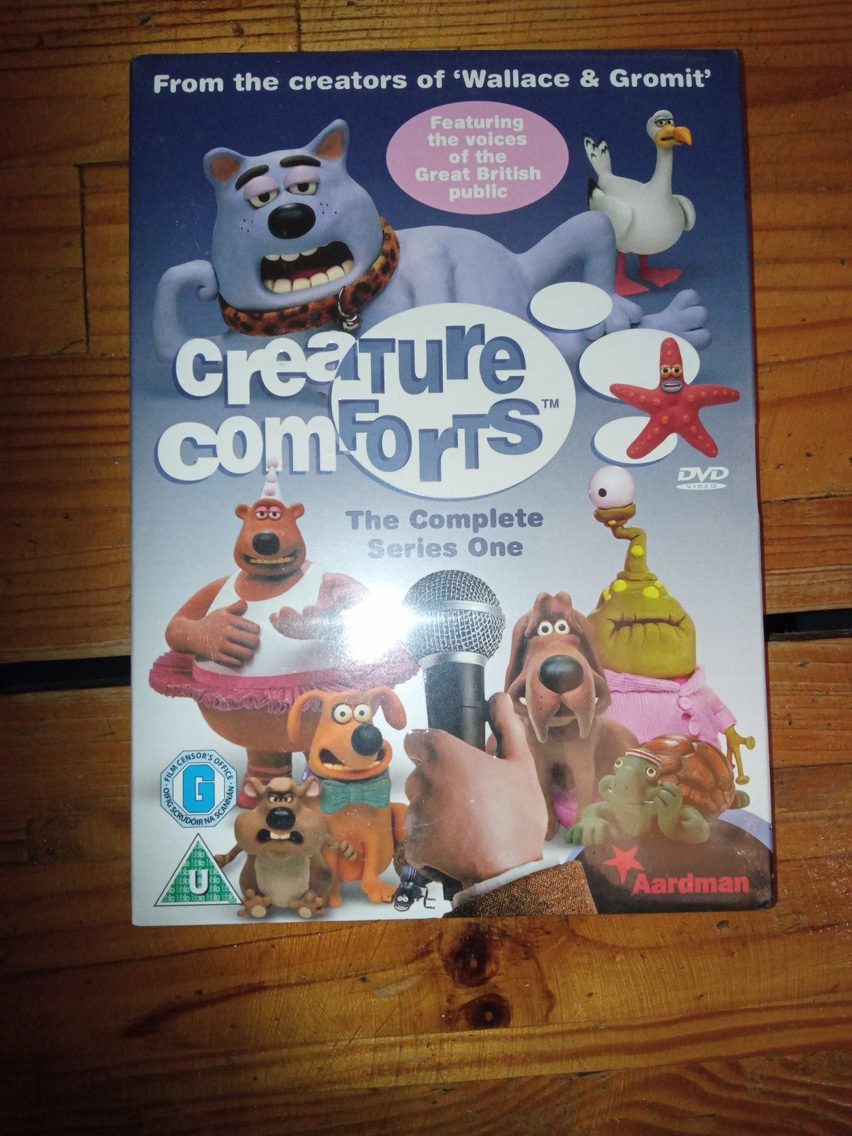 Bajka typu wallace i gromit, creature comforts