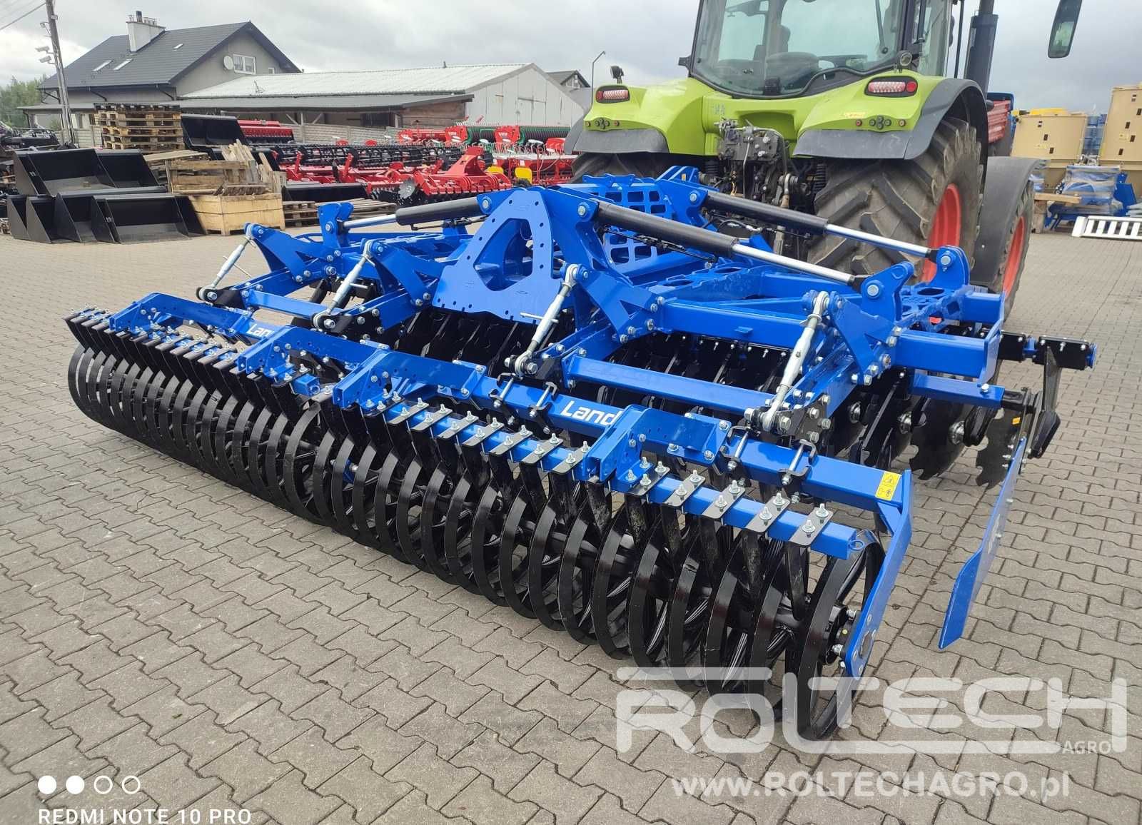 Brona Talerzowa Hydraulicznie Składana Agrona Grano LANDSTAL 4m 4,5m 5