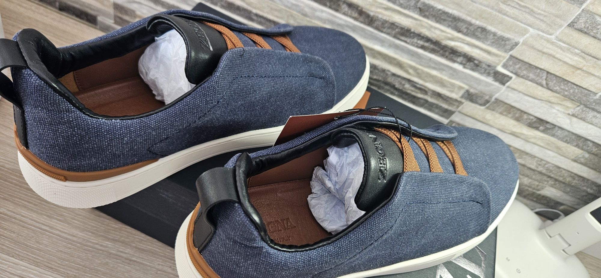ZEGNA Triple Stitch™ em Ganga