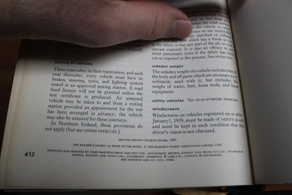 The Reader's Digest AA BOOK of the Road