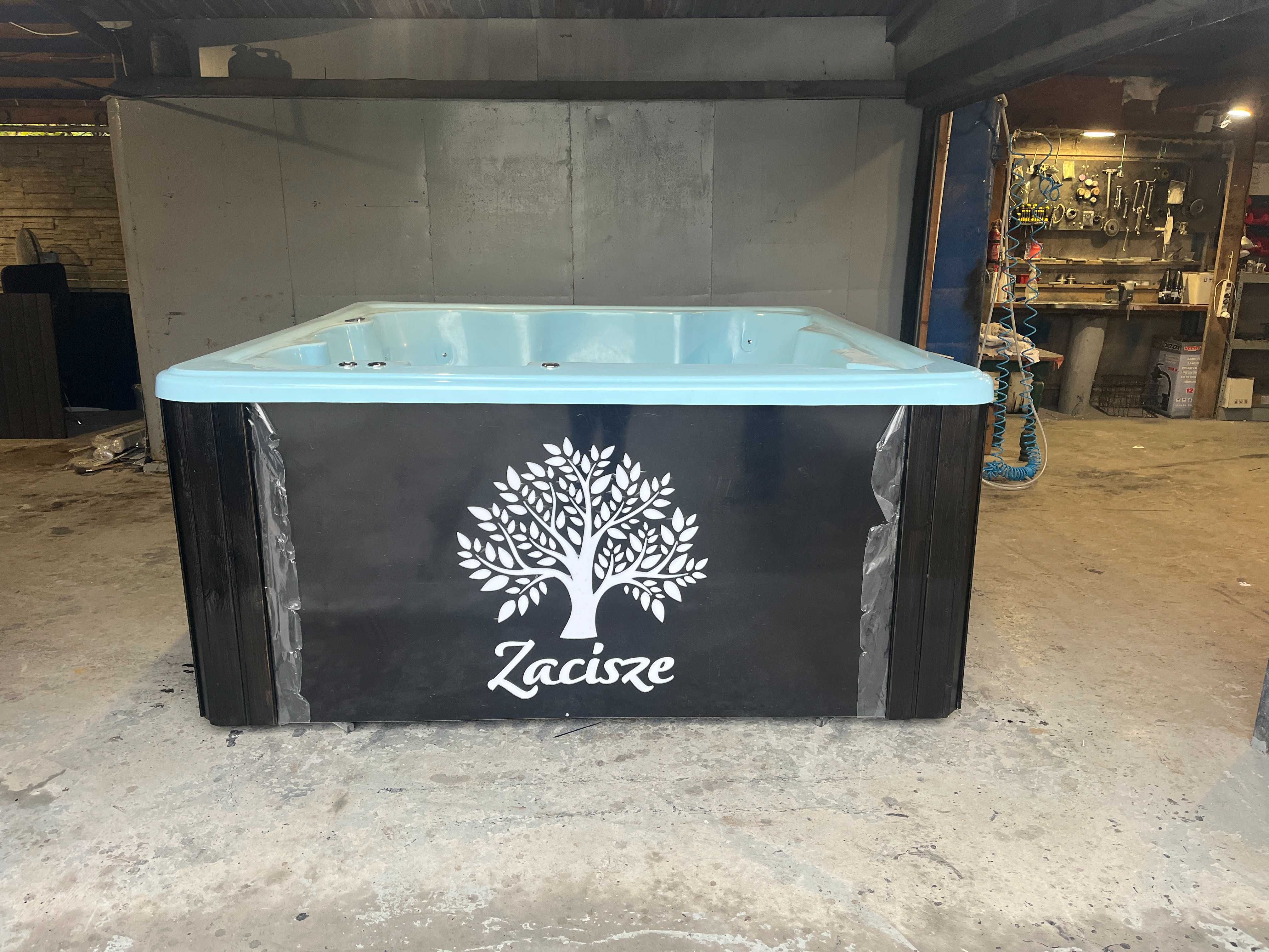 Jacuzzi ogrodowe balia basen pokrywa zdobienie Indywidualne zdobienie