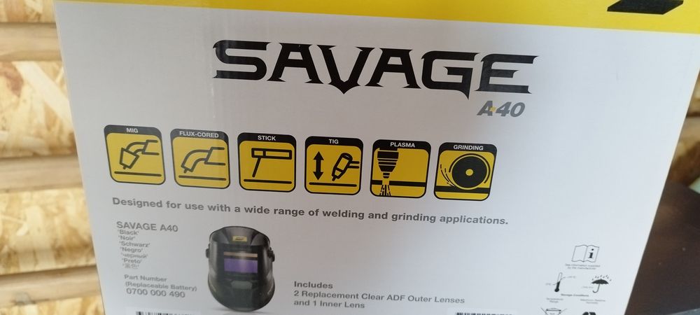 Przyłbica spawalnicza Esab Savage A40