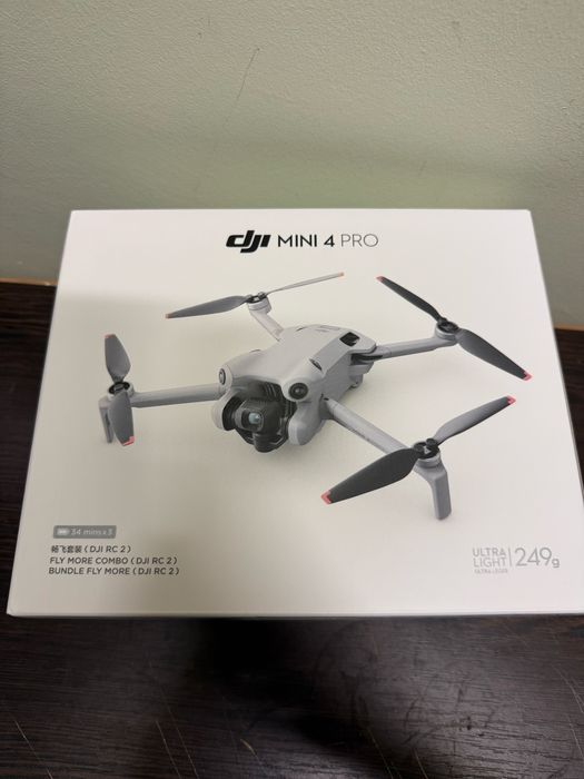 Dron DJI Mini 4 Pro Fly More Combo 3x akumulator Faktura 23% Nowy Raty