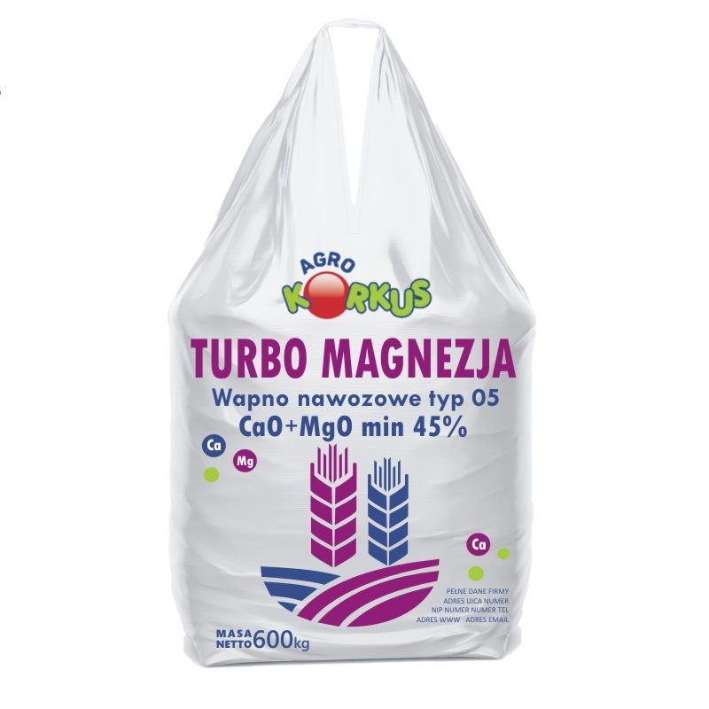 Wapno granulowane kredowe magnezowe