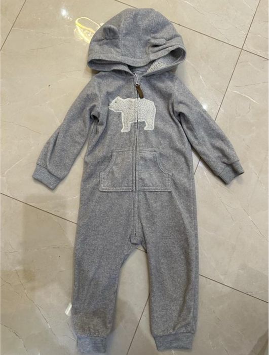 Чоловічок ромпер carter's на флісі 24 м