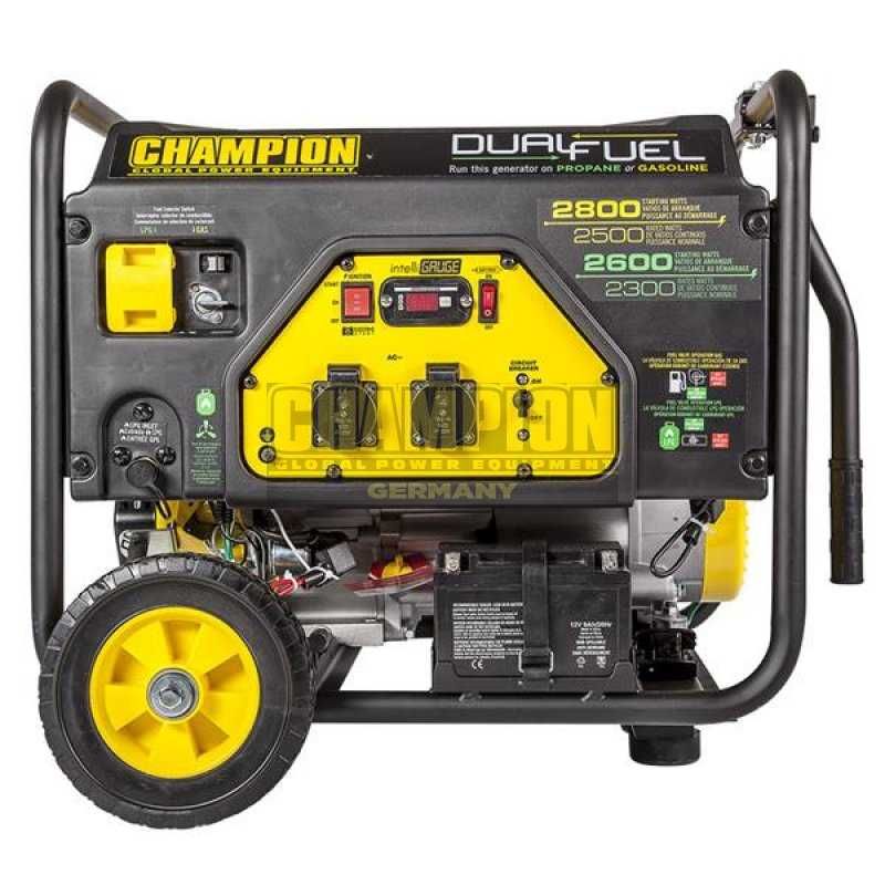 СКИДКА!!!Генератор 2,8кВт ГАЗ/БЕНЗ ЭЛЕКТРОСТАРТЕР Champion CPG3500E2