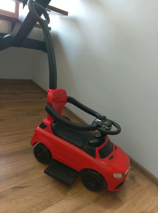 Jeździk 3 w 1 pchacz autko odpychacz Mercedes