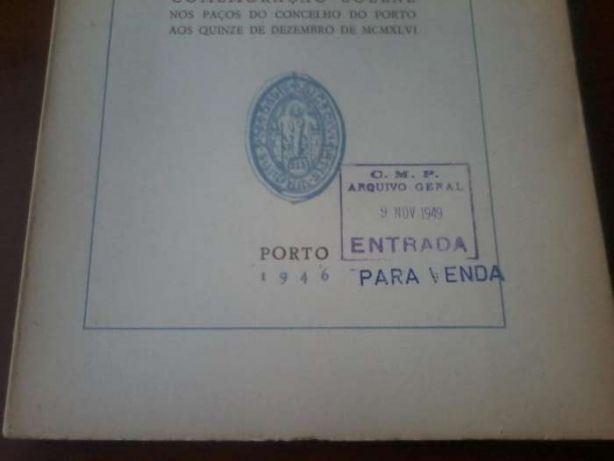Publicação "Tricentenário da Padroeira" Porto 1946
