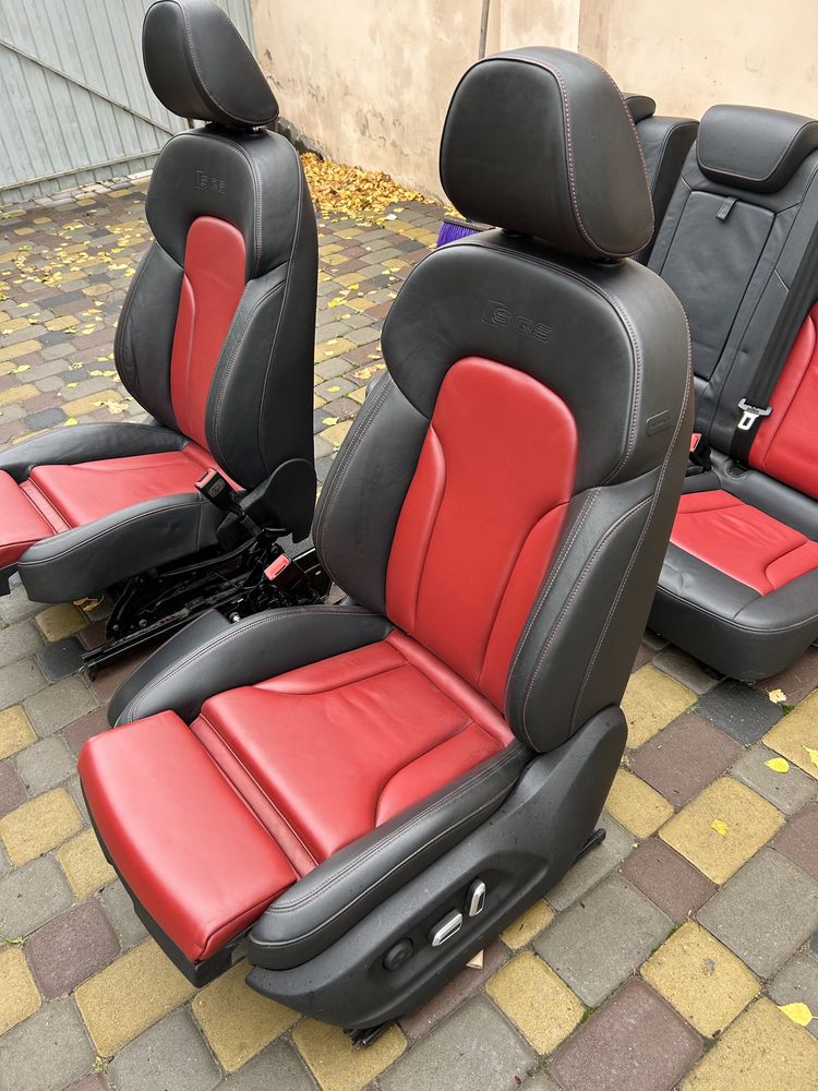 Продамо комплект шкіряних електричних сидінь від Audi SQ5