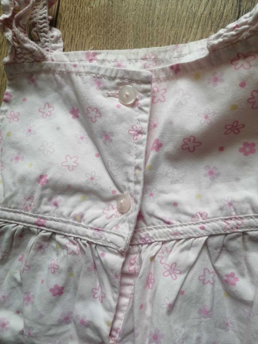 2 sukienki niemowlęce różowe-r. 68