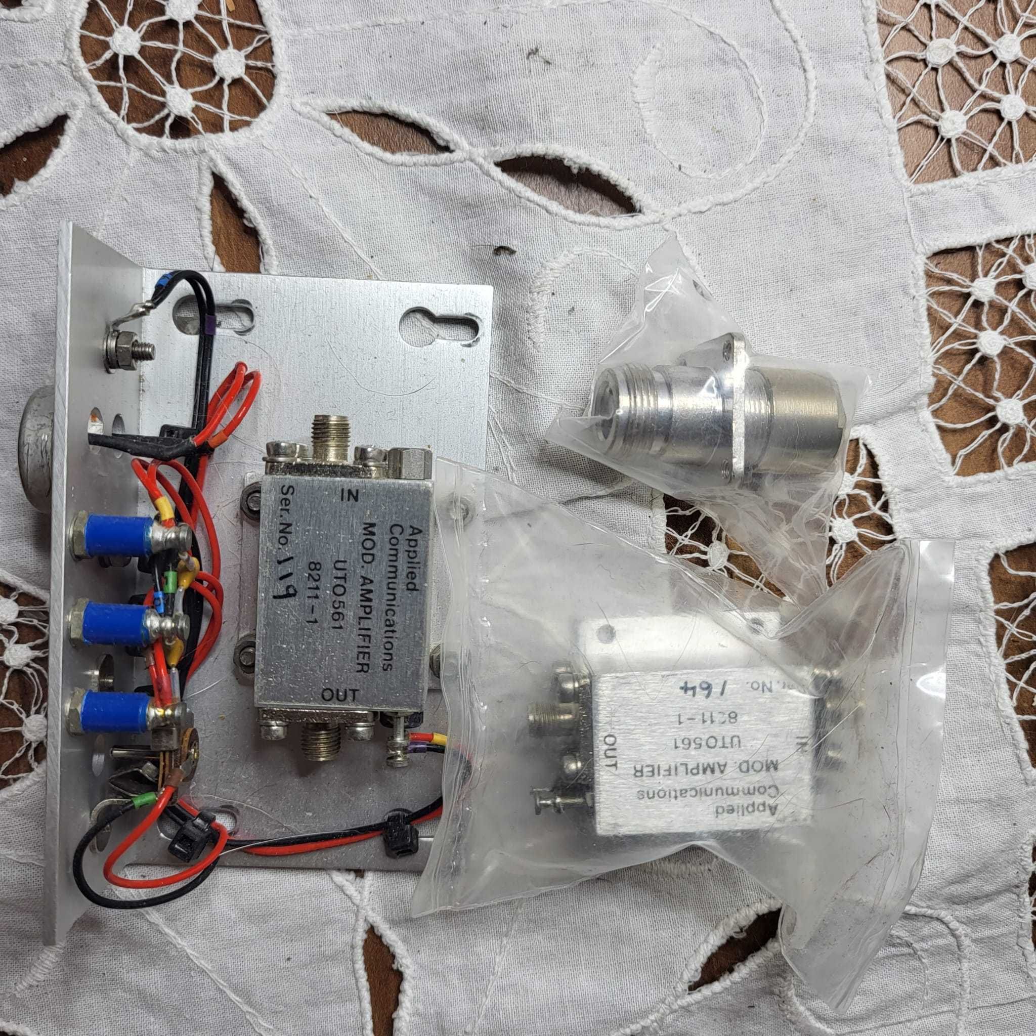 Zestaw elektroniki [ wkłady do watomierzy, wzmacniacze itp]
