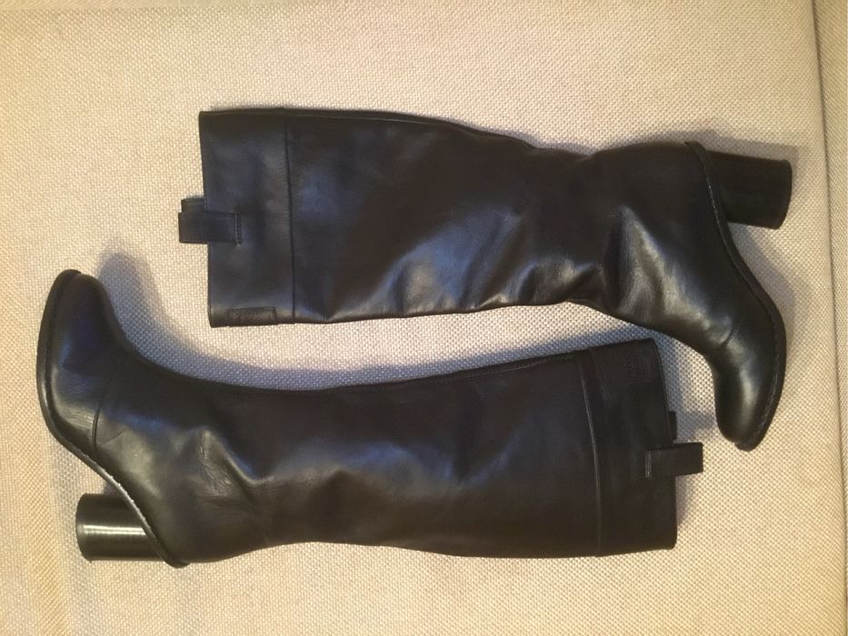Сапоги кожаные трубы Marc Jacobs p,36