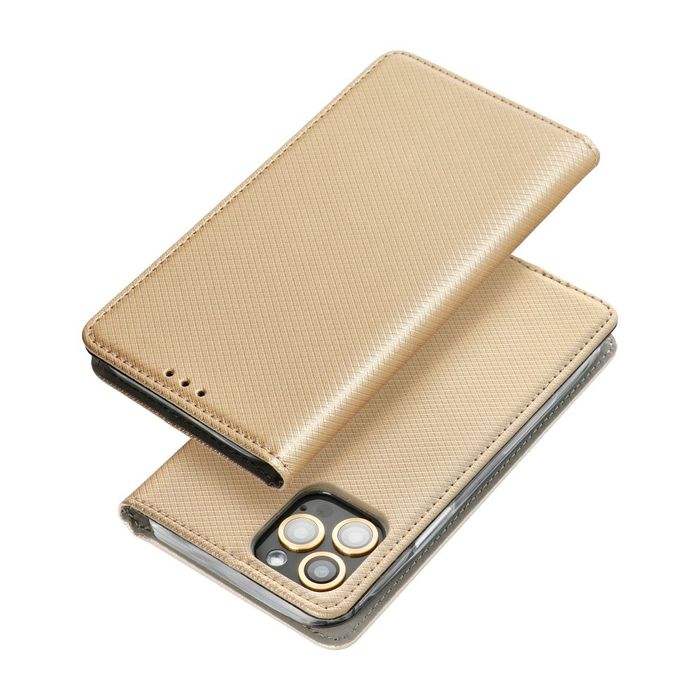 Etui Kabura Smart Case Book Do Samsung M34 Złoty