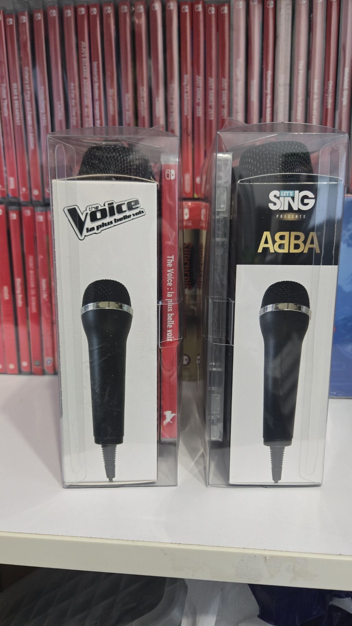 Lets Sing Abba + The Voice 4 Mikrofony Switch