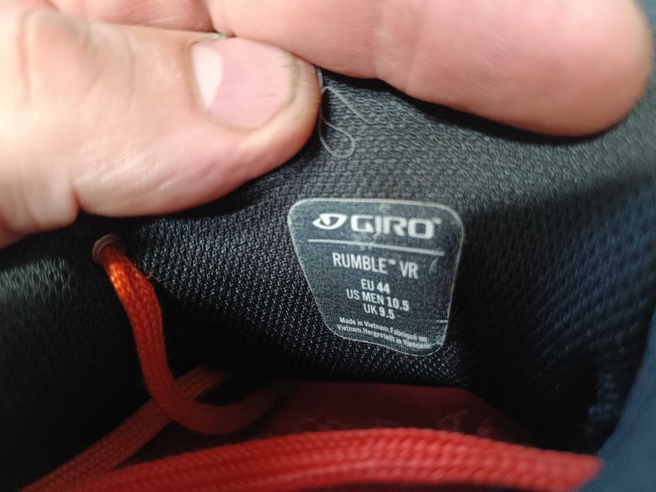 Кросівки велосипедні МТВ чоловічі Giro Rumble VR