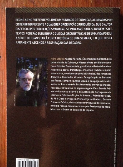 Mário Cláudio - O eixo da bússola