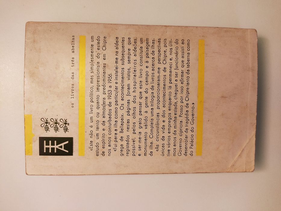 Livro "Chipre"- Lawrence Durrell