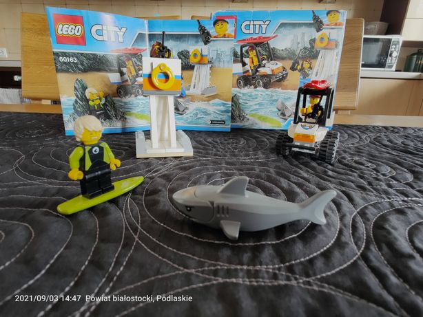 Wodny zestaw LEGO city 5-12 lat