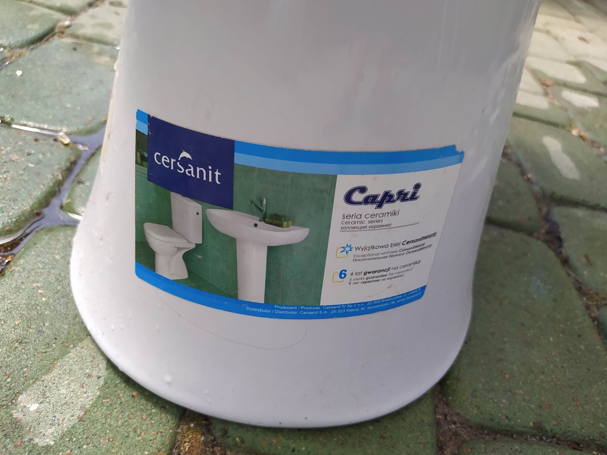 Bidet Cersanit sprawny + węże