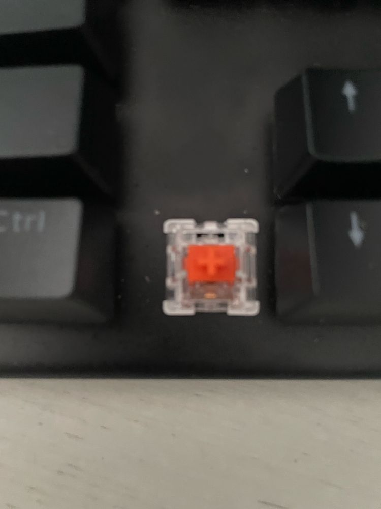 Клавіатура Хатор Клавиатура HATOR Gravity X TKL Orange Black