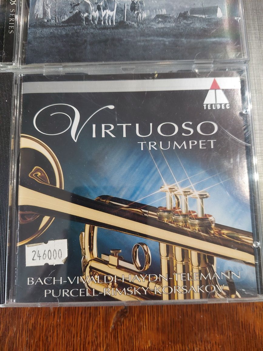 3 CDS trompete e clarinete concertos