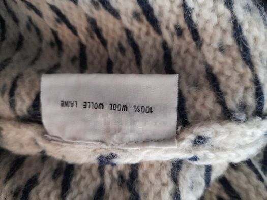 sweter 100% wełna tyrolski