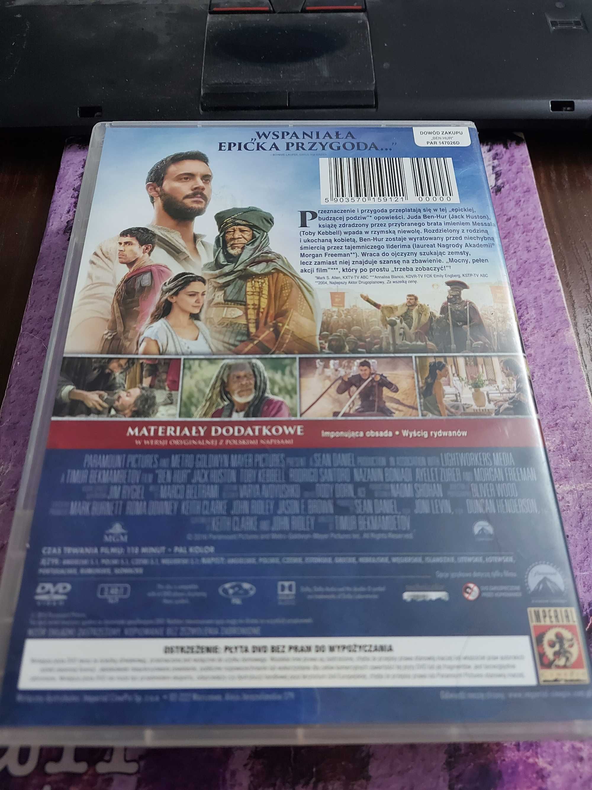 Ben-Hur.Film na DVD.