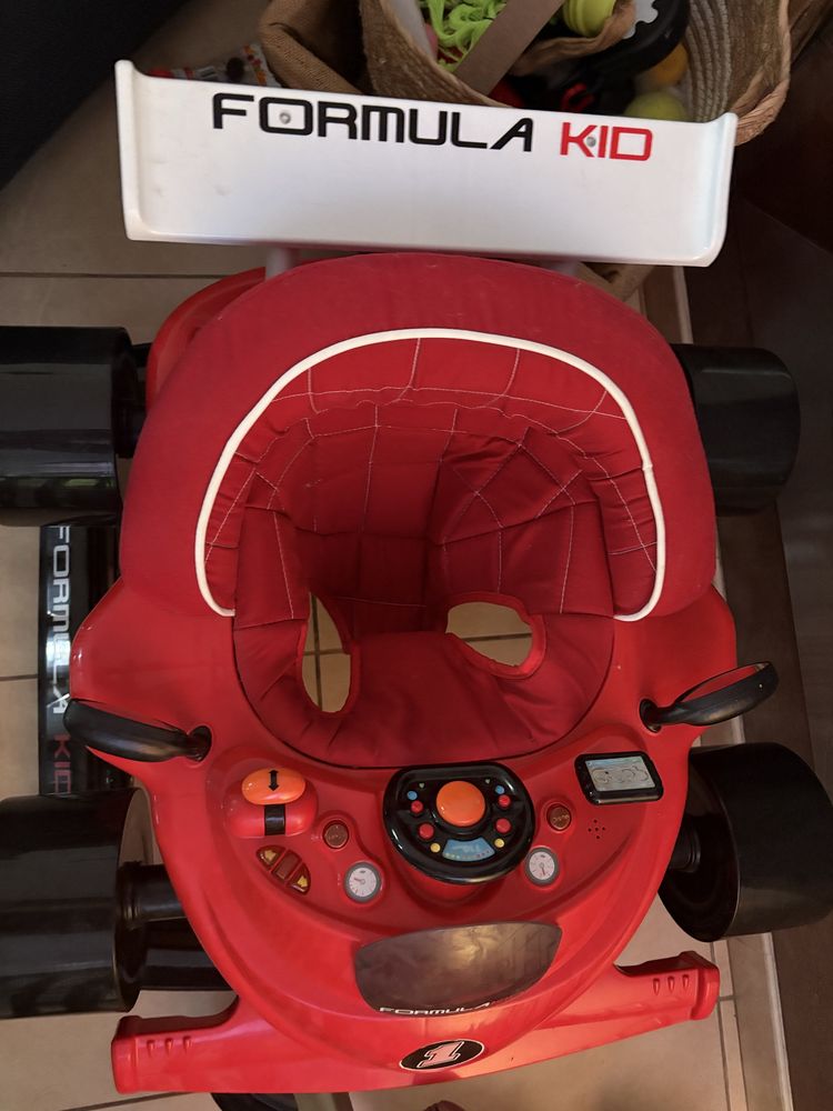 Aranha tipo carro formula 1 para bebe
